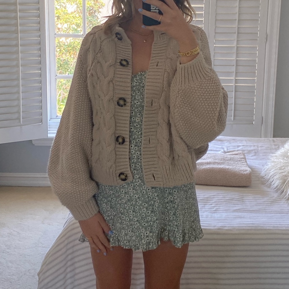 Green Floral Dress